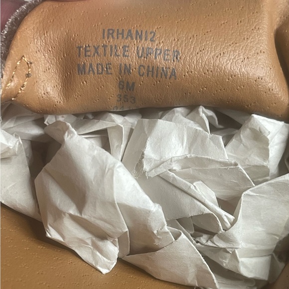 Indigo Rd. Tan Velvet Loafers - Picture 7 of 8